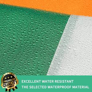 ธงชาติสหรัฐอเมริกา TOP FLAGSINC ทุกคนยินดีต้อนรับที่นี่ ขนาด 12x18 นิ้ว ธงชาติไอร์แลนด์ (ลายเย็บ) ทนทานสำหรับใช้งานกลางแจ้ง ทำจากไนลอน 210D สำหรับเรือยอชท์ - Product Image 2