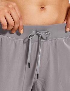 Pantalon d'hiver décontracté anti-rides en polyester/coton avec fermeture à cordon de serrage pour hommes au prix de gros - Product Image 6