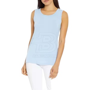 Women's Latest Design Casual Knitted Tank Top Customized Color High Quality Breathable Material Sale Tank Top 2026 - Product Image 1