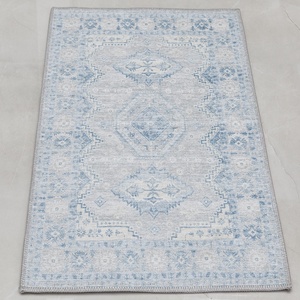 Elegantes alfombras de Luna Dorada, sala de estar grandes para juego de alfombras, personalizable, ecológico, algodón de chenilla turco, uso de baño de oración - Product Image 6