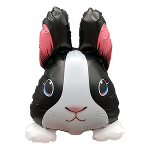 A granel elegante alegría Mini conejito conejo globos Decoraciones japonesas para fiestas - Product Image 4