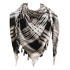 Lightweight Eco-friendly Winter Long Jacquard Knitted Wrap <b>Scarf</b> with Tassel Arab Style Muslim Headscarf Warmth Retention - Product Image 1