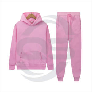 Survêtement personnalisé de haute qualité pantalons de survêtement et sweat à capuche femmes hommes unisexe Gym impression graphique Logo survêtement pour hommes - Product Image 1