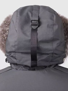 Chaqueta acolchada Reversible personalizada Unisex de talla grande 100% algodón transpirable aislado abrigo de invierno con capucha ropa de calle para uso al aire libre - Product Image 3