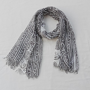 Mejor precio marca de lujo Jaipuri imprime 100% tela de algodón chales y bufandas elegante diseño innovador patrón exclusivo para mujeres - Product Image 2