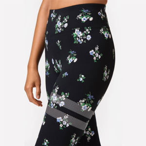 Mallas deportivas de poliéster y LICRA para mujer, pantalones de compresión con impresión por sublimación personalizada, para Yoga - Product Image 4