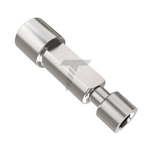 CAD/CAM อนาล็อก3D แพลตฟอร์มปกติ (RP) ไทเทเนียมเกรด5กรวยเชื่อมต่อ HEX 2.65mm - Product Image 3