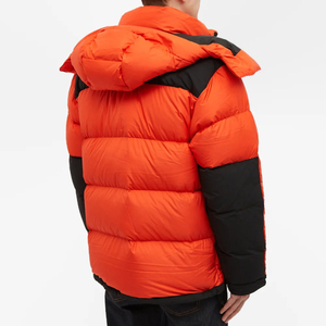 Custom Printed QX Men's Winter Hooded <b>Quilted</b> <b>Jacket</b> Waterproof & Windproof Camouflage <b>Pattern</b> 100% Polyester Long Length - Product Image 6