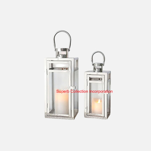 Vintage Black Metal Christmas Decorative Lantern With Candle Home Decor Tabletop & Hanging Decoration Lantern at Lowest Price - Product Image 4