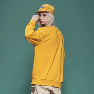 Sudaderas con Logotipo Personalizado para Hombre, 100% Algodón, Sudadera de Cuello Redondo, Sudadera con Capucha Básica, Sudadera de Cuello Redondo Extra Grande - Product Image 3