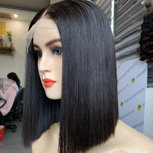 วิกผมต่อผมมนุษย์ 100% ผมมนุษย์บริสุทธิ์และเรมี่ผมตรงเนียน - Product Image 1