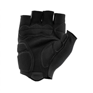 Gants de cyclisme personnalisés noirs à demi-doigts rembourrés, antidérapants, respirants, pour le sport, OEM ODM, vente en gros - Product Image 2