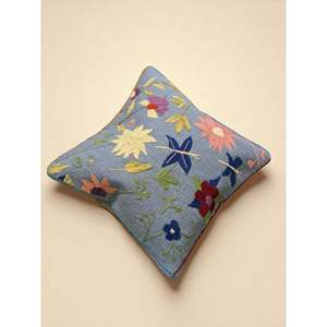 ปลอกหมอนอิงปักมือลายซูซานี 45 x 45 ซม. ผ้าปักลายสวยงามเพื่อความสบายและการตกแต่ง - Product Image 4