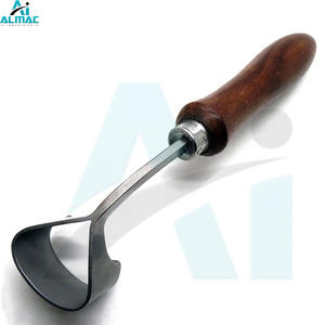 Almac มีดกีบมีใบเลื่อยวงใหญ่เครื่องมือสัตวแพทย์ด้ามจับไม้เครื่องมือทางการแพทย์สำหรับดูแลสัตว์ - Product Image 2