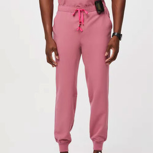 Ensembles d'uniformes de gommage médical de médecin personnalisés OEM professionnels décontractés tissu sergé supérieur à 4 poches hôpital unisexe de haute qualité - Product Image 4