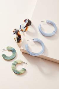 ต่างหูเรซินสุดหรูเครื่องประดับที่สามารถออกแบบได้สำหรับผู้หญิงต่างหูเรซิ่นอีพ็อกซี่ทันสมัยดีไซน์ปรับแต่งได้ต่างหูเรซินอีพ็อกซี่เป็นมิตรต่อสิ่งแวดล้อม - Product Image 3