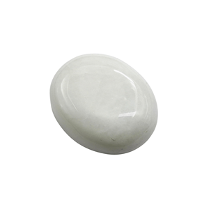 Wholesale <b>Natural</b> Crystal White Agate Palm <b>Stone</b> Polished Meditation Stress Relief Energy Healing Spiritual Feng Shui - Product Image 1