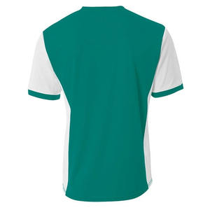 Maillots de football personnalisés de qualité supérieure, respirants, 100% polyester, couleur personnalisée, uniforme d'équipe, maillot de football - Product Image 6
