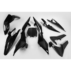 Kit di plastica nera per Husqvarna TC 499 2011-2013 accessori moto - Product Image 1
