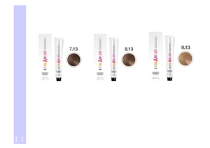 GLAMOUR PROFESSIONAL Crème colorante pour cheveux de qualité supérieure sans ammoniaque 100 ml Tous types de cheveux Teintes beiges permanentes Huile d'argan pour cheveux - Product Image 5