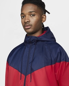 Veste coupe-vent de marque personnalisée pour garçons, vente en gros, vêtements de sport pour hommes, veste à capuche respirante pour l'extérieur, coupe-vent - Product Image 4