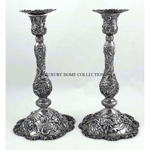 Bougeoirs éclaircissants en aluminium Design merveilleux Bougeoirs d'intérieur pour la maison et le mariage pour les bougeoirs de Noël - Product Image 1