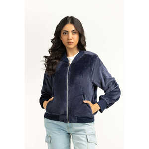 Chaqueta estilo universitario para mujer, para otoño, blazer de satén, lino, personalizable, disponible en piel de cordero, piel de oveja, PU WM-JKT-WS24-158 - Product Image 2