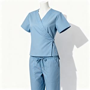 La mejor venta al por mayor de enfermería, conjuntos de uniformes médicos de Spandex, conjuntos de uniformes médicos disponibles a precio barato - Product Image 2