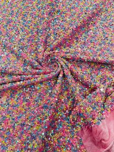 ผ้ากำมะหยี่หรูหรา2025ตกแต่งด้วยผ้าแจ็คการ์ดและเลื่อมที่ประณีตเหมาะสำหรับงานหัตถกรรมและแฟชั่น - Product Image 4