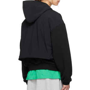 เสื้อสเวตเตอร์มีฮู้ดของผู้ชายเสื้อครอปมีฮู้ดลายนูน100% ผ้าฝ้าย - Product Image 5