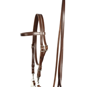 Brida de Cuero para Caballo de Calidad Profesional Premium, Duradera, para Exteriores, Personalización de Riendas Aceptada, Halter, CE ISO-13485 - Product Image 4
