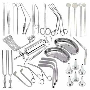 Ensemble d'examen ORL 39 pièces en métal manuel pour l'inspection du visage, des oreilles, du nez et de la gorge, instruments de diagnostic professionnels - Product Image 4