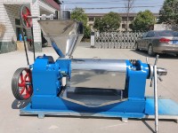 Máquina Prensa de Aceite Automática de Espiral 4T/24h Directa de Fábrica para Soja, Canola, Girasol, Sésamo y Almendras HJ-P100