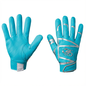 Gants de frappe de baseball personnalisés de qualité professionnelle, prix de gros, directement de l'usine, paume synthétique souple et durable - Product Image 1