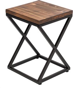 Decorative custom magazine <b>side</b> <b>table</b> black best quality for office home restaurant living room garden decoration made in india - Product Image 3