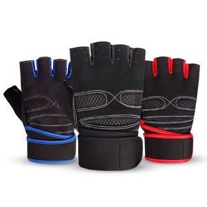 ถุงมือออกกำลังกายในยิมวัสดุนีโอพรีนออกแบบโลโก้ได้ตามต้องการสไตล์ใหม่ - Product Image 3