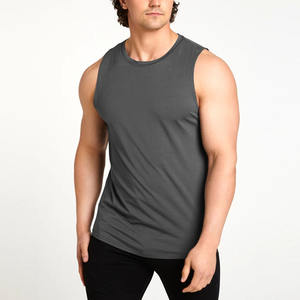 Latest Gym Tank Top Custom Made High Quality Fabric for Training Comfortable Fit Sleeveless Activewear Available <b>stringer</b> <b>vest</b> - Product Image 6