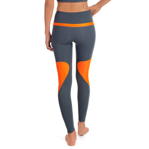 Mallas de yoga con cintura elástica para mujer, ropa deportiva de último estilo, para entrenamiento de ajuste cómodo con mallas de tela suave - Product Image 4
