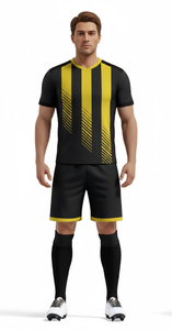 Ensemble de survêtements respirants et à séchage rapide personnalisés, shorts en jersey premium, tenue de sport pour équipes de club, entraînement, match, fournisseur OEM ODM 100% - Product Image 5