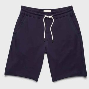 Pantalones cortos deportivos de calle alta para hombre de verano Pakistán nueva ropa deportiva informal Color sólido corto sudor cierre con cordón de punto - Product Image 4