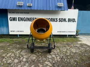 Prix de gros Malaxeur béton électrique Capacité 180L Moteur 0.75HP Tambour PVC robuste Rendement élevé Faible entretien - Product Image 5