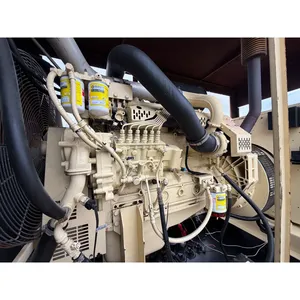 Groupe électrogène diesel industriel triphasé d'occasion de 200 kW, 277/480 V, sur remorque, pour usage commercial, alimentation de secours, TAD1240GE - Product Image 4