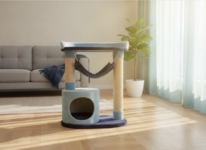 Casa para Gatos Heavenly Juno con Hamaca Acogedora y Relajante - Product Image 4