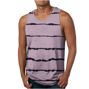 Camisetas sin mangas para hombre Moda asequible Tendencia Último diseño Estilo Recién llegado Transpirable Todo color Tallas grandes Camisetas sin mangas para hombre - Product Image 4