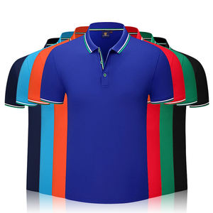 เสื้อโปโลผู้ชายรุ่นใหม่ล่าสุด ผ้าฝ้าย 100% ไซส์ใหญ่ สไตล์ลำลอง ลายเรียบ น้ำหนักเบา สวมใส่สบาย  สั่งซื้อขั้นต่ำน้อย - Product Image 5