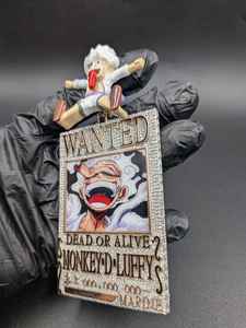 Colgante de Plata 925 con Diseño de Póster de Anime Personalizado, Inspirado en One Piece, con Moissanita, Estilo Hip Hop, Joyería Fina, Colgantes y Dijes - Product Image 2