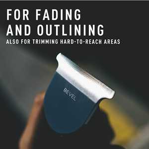 Tondeuse à cheveux sans fil rechargeable pour hommes, kit de coupe réglable en acier inoxydable, longue autonomie, étanche IPX7 pour barbe - Product Image 3