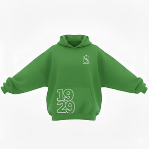 Iota Phi Lambda Premium algodón poliéster pulóver Oversize Sudadera con capucha elegante estilo de hermandad con letras griegas personalizadas - Product Image 1
