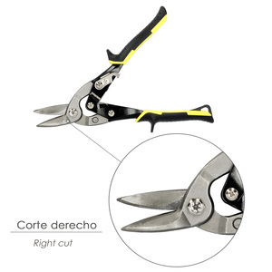 Forbici per Lamiera con Taglio a Destra 250 mm. Lamiera in Acciaio al Carbonio - Product Image 3