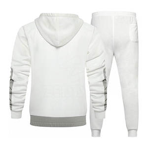 Survêtements de sport pour hommes en gros d'usine 2025 Offre Spéciale 100% coton motif solide équipement de sport d'hiver - Product Image 3